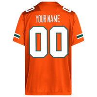 Miami Hurricanes adidas Orange jersey – view 4
