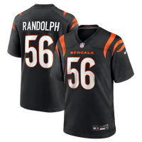 Cincinnati Bengals Garmon Randolph Nike Black Team Game Jersey