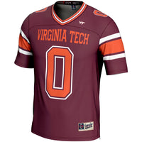 Ali Jennings Virginia Tech Hokies GameDay Greats NIL Player Football Jersey - Maroon