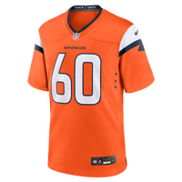 Denver Broncos Luke Wattenberg Nike Orange Team Game Jersey