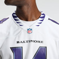 Baltimore Ravens Kyle Hamilton White jersey – view 11