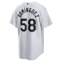 Chicago White Sox Seranthony Domínguez Nike White Home Replica Jersey