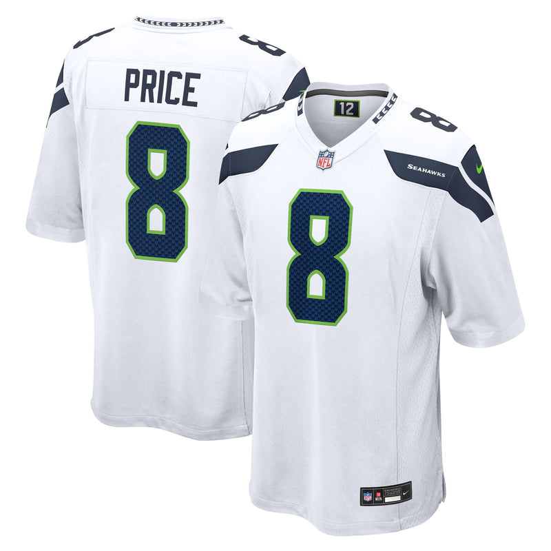 Seattle Seahawks Jadarian Price White jersey – view 1