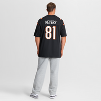 Cincinnati Bengals Dohnte Meyers Nike Black Team Game Jersey