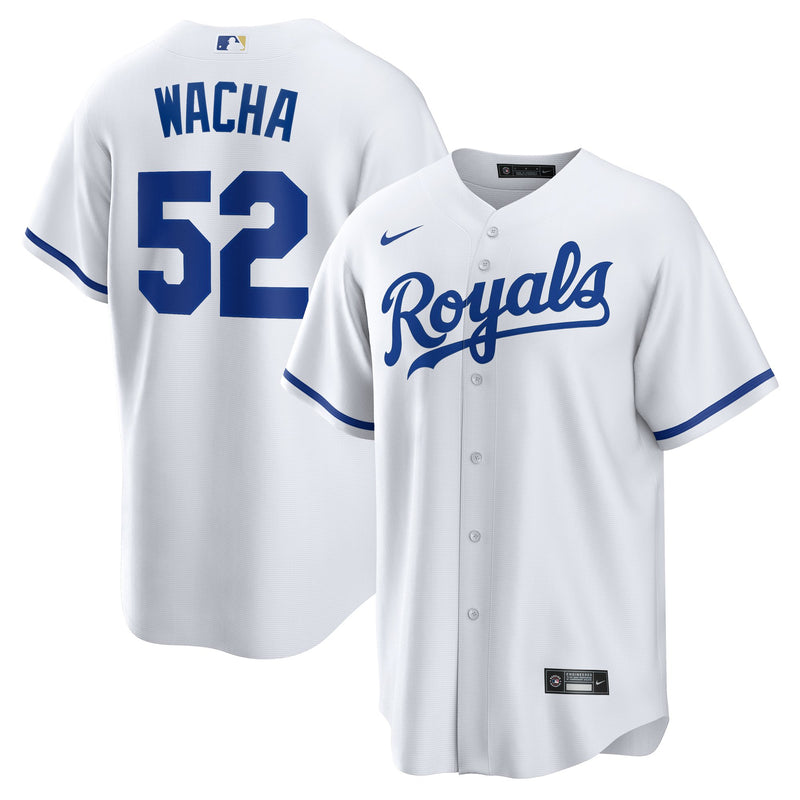 Kansas City Royals Michael Wacha Nike White Home Replica Jersey
