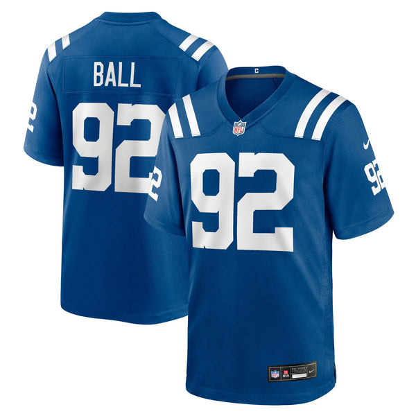 Indianapolis Colts Cameron Ball Nike Royal Team Game Jersey