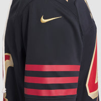 San Francisco 49ers Kyle Juszczyk Nike Black Rivalries Collection Printed Limited Jersey