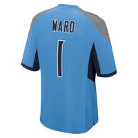 Tennessee Titans Cameron Ward Nike Light Blue Team Game Jersey