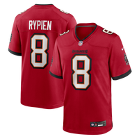 Tampa Bay Buccaneers Brett Rypien Red jersey – view 1