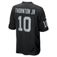 Las Vegas Raiders Dont'e Thornton Jr. Nike Black Team Game Jersey