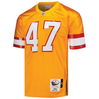 Tampa Bay Buccaneers 1993 John Lynch Mitchell & Ness Orange Authentic Throwback Retired Player Jersey