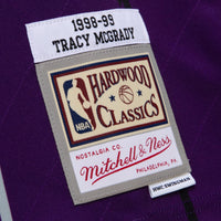 Toronto Raptors Mitchell & Ness Tracy McGrady 1998 75th Anniversary Swingman Jersey - Purple
