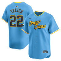 Milwaukee Brewers Christian Yelich jersey – view 1