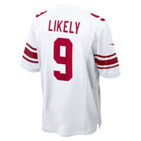 New York Giants Isaiah Likely White jersey – view 3