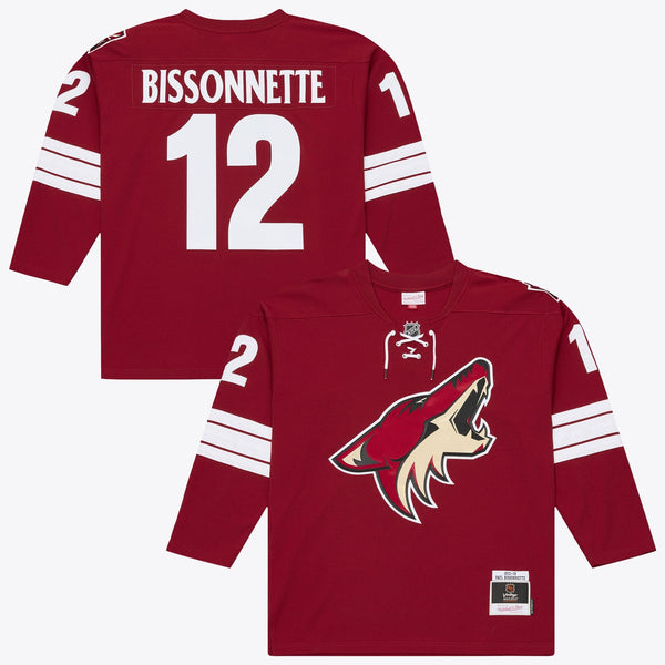Arizona Coyotes Paul Bissonnette Mitchell & Ness Garnet 2011/12 Power Play Jersey