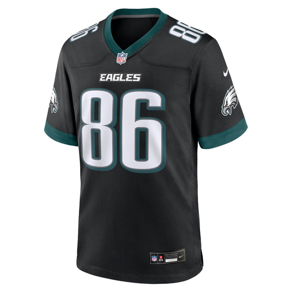 Philadelphia Eagles Zach Ertz Nike Black Alternate Game Jersey
