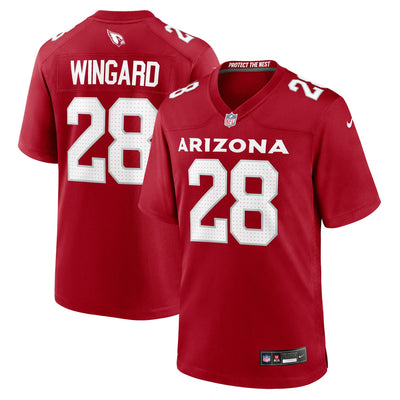 Arizona Cardinals Andrew Wingard Nike Cardinal Team Game Jersey