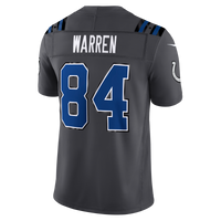 Indianapolis Colts Tyler Warren Nike Anthracite 2026 Rivalries Collection Printed Limited Jersey
