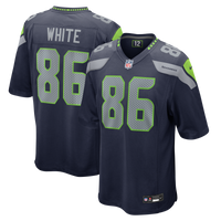 Seattle Seahawks Ricky White Nike College Navy Team Game Jersey