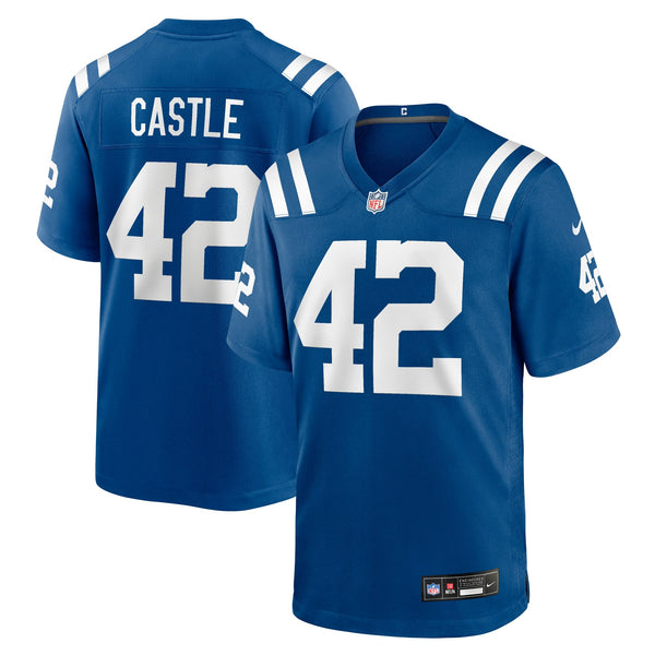 Indianapolis Colts Anderson Castle Nike Royal Team Game Jersey