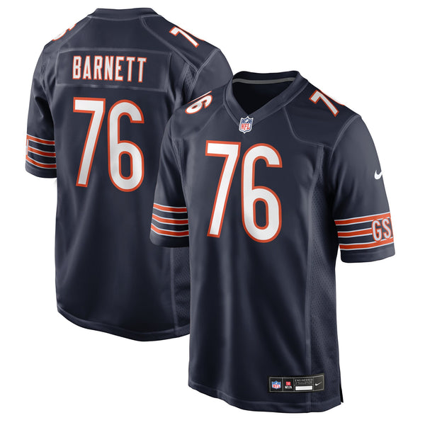 Chicago Bears Caden Barnett Nike Navy Team Game Jersey