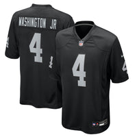 Las Vegas Raiders Mike Washington Jr. Black jersey – view 1