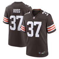 Cleveland Browns D'Angelo Ross Nike Brown Team Game Jersey