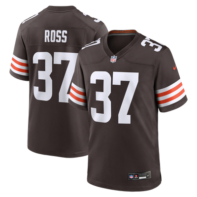 Cleveland Browns D'Angelo Ross Nike Brown Team Game Jersey
