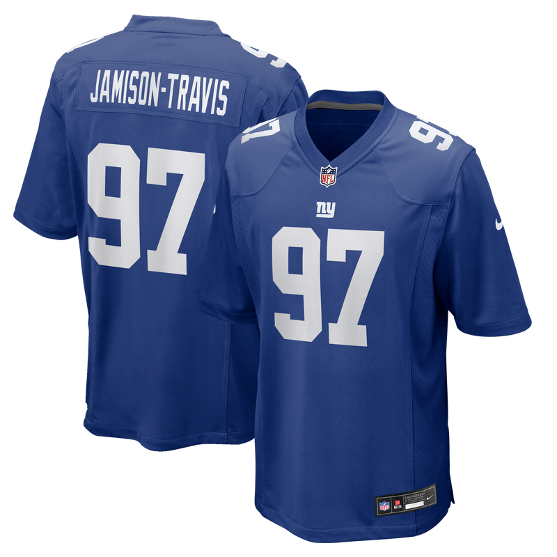 New York Giants Bobby Jamison-Travis Nike Royal Team Game Jersey