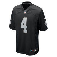 Las Vegas Raiders Mike Washington Jr. Black jersey – view 4