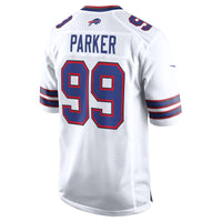 Buffalo Bills T.J. Parker Nike White Game Jersey