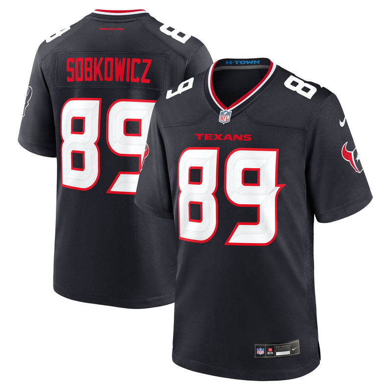 Houston Texans Daniel Sobkowicz Navy jersey – view 1