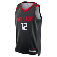 Houston Rockets Jordan Brand Replica Statement Edition Swingman Jersey - Black - Steven Adams -