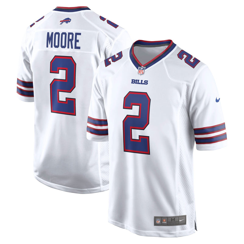 Buffalo Bills D.J. Moore White jersey – view 1