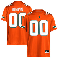 Miami Hurricanes adidas Orange jersey – view 1