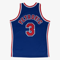 New Jersey Nets Mitchell & Ness Swingman Jersey Drazen Petrovic 1992
