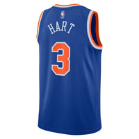 New York Knicks Josh Hart - Blue jersey – view 4