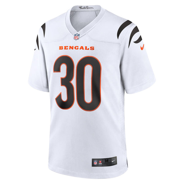 Cincinnati Bengals Chase Brown Nike White Game Jersey