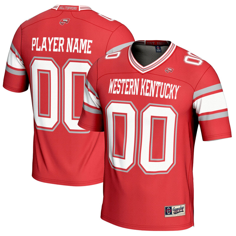 Western Kentucky Hilltoppers GameDay Greats NIL Pick-A-Player Football Jersey - Red