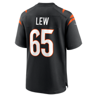 Cincinnati Bengals Connor Lew Nike Black Team Game Jersey