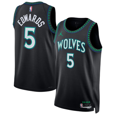 Minnesota Timberwolves Nike Replica Statement Swingman Jersey - Edwards -