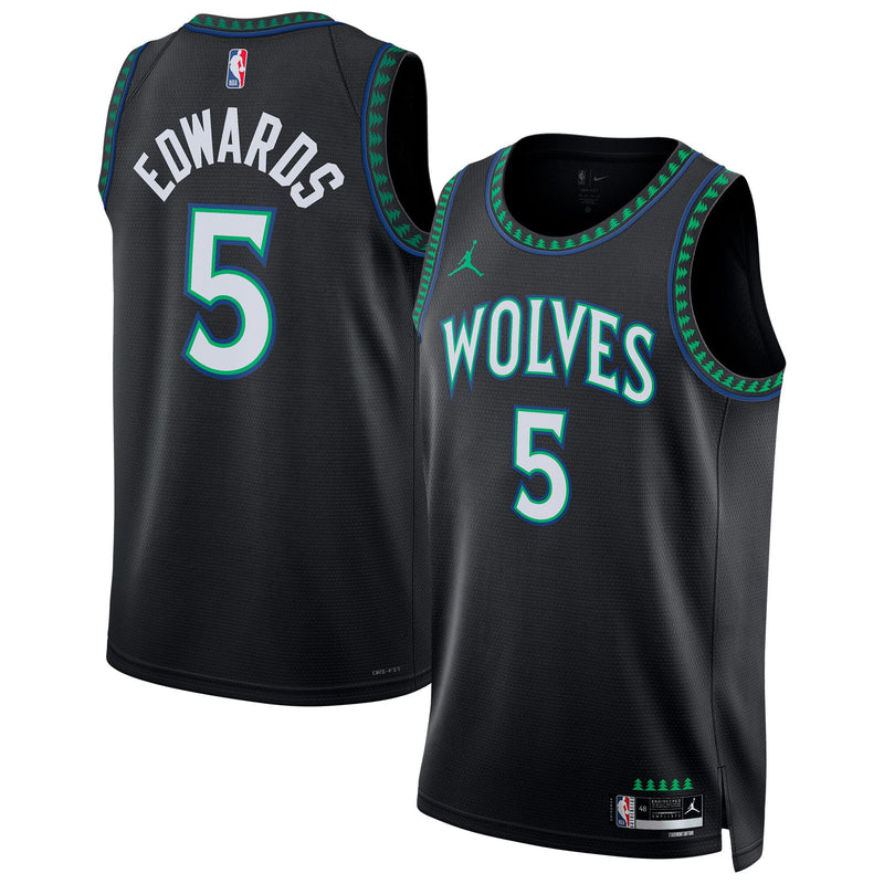 Minnesota Timberwolves Nike Replica Statement Swingman Jersey - Edwards -