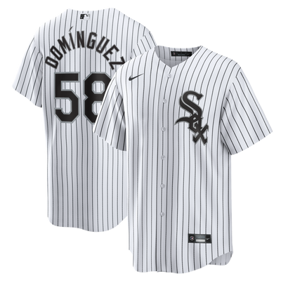 Chicago White Sox Seranthony Domínguez Nike White Home Replica Jersey