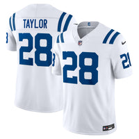 Indianapolis Colts Jonathan Taylor Nike White Vapor F.U.S.E. Printed Limited Jersey