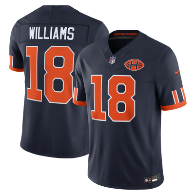Chicago Bears Caleb Williams Nike Navy 2026 Rivalries Collection Printed Limited Jersey