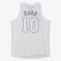 Los Angeles Lakers Mitchell & Ness Steve Nash 2012 Christmas Day Authentic Jersey - White