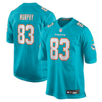 Miami Dolphins Caleb Murphy Aqua jersey – view 1