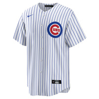 Chicago Cubs Miguel Amaya White jersey – view 3