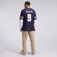 Minnesota Vikings J.J McCarthy Nike Purple 2026 Rivalries Collection Game Jersey