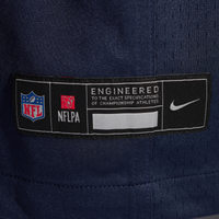Chicago Bears Garrett Bradbury Nike Navy Team Game Jersey